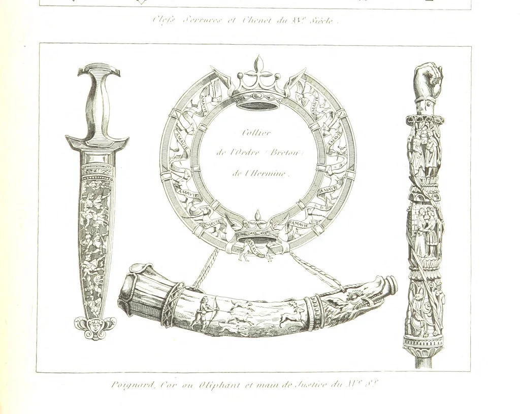 An illustration from France historique et monumentale. Histoire générale de la France, depuis les temps les plus reculés jusqu'à nos jours, illustrée et expliquée par les monuments de toutes les époques, etc, 1836, leaf 1307