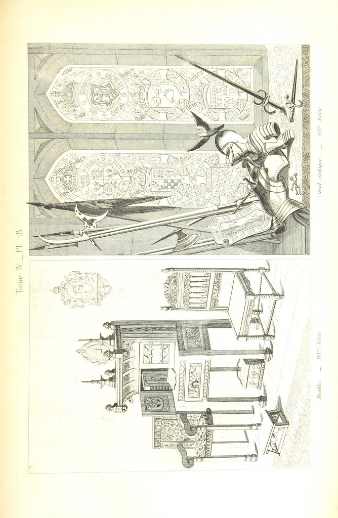 An illustration from France historique et monumentale. Histoire générale de la France, depuis les temps les plus reculés jusqu'à nos jours, illustrée et expliquée par les monuments de toutes les époques, etc, 1836, leaf 1331