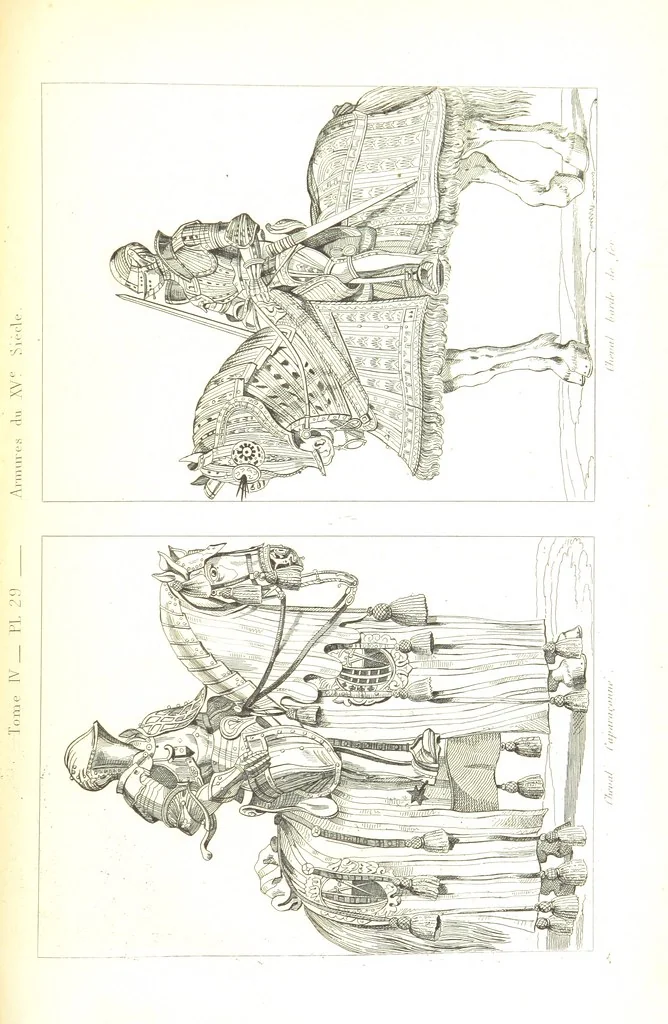 An illustration from France historique et monumentale. Histoire générale de la France, depuis les temps les plus reculés jusqu'à nos jours, illustrée et expliquée par les monuments de toutes les époques, etc, 1836, leaf 1353