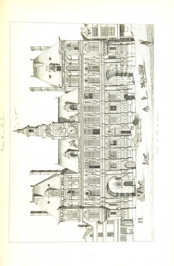 An illustration from France historique et monumentale. Histoire générale de la France, depuis les temps les plus reculés jusqu'à nos jours, illustrée et expliquée par les monuments de toutes les époques, etc, 1836, leaf 1355