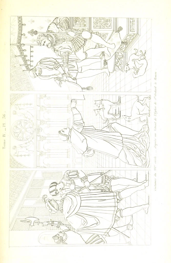 An illustration from France historique et monumentale. Histoire générale de la France, depuis les temps les plus reculés jusqu'à nos jours, illustrée et expliquée par les monuments de toutes les époques, etc, 1836, leaf 1367
