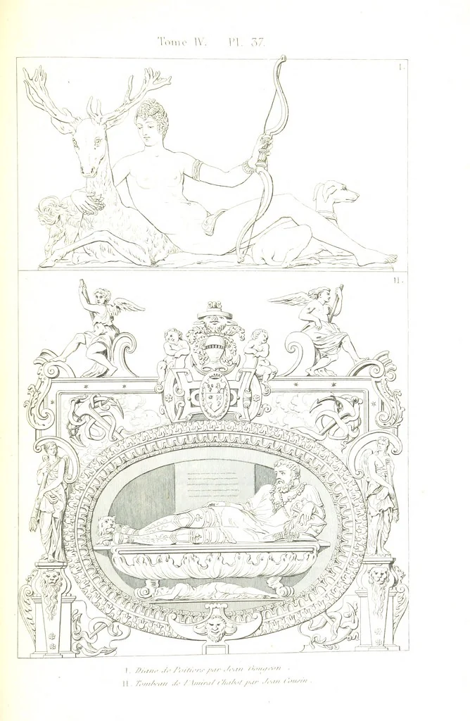 An illustration from France historique et monumentale. Histoire générale de la France, depuis les temps les plus reculés jusqu'à nos jours, illustrée et expliquée par les monuments de toutes les époques, etc, 1836, leaf 1369