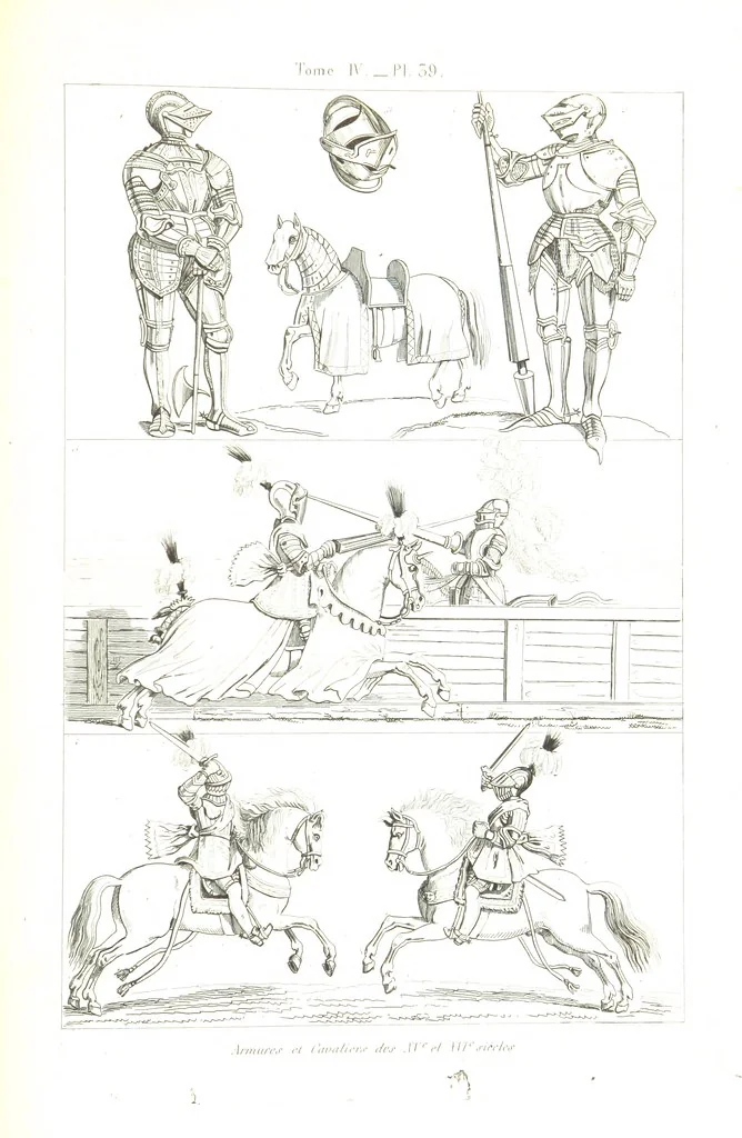 An illustration from France historique et monumentale. Histoire générale de la France, depuis les temps les plus reculés jusqu'à nos jours, illustrée et expliquée par les monuments de toutes les époques, etc, 1836, leaf 1373