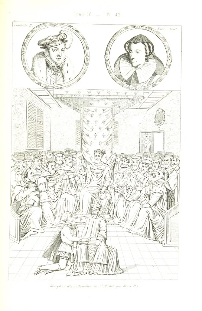 An illustration from France historique et monumentale. Histoire générale de la France, depuis les temps les plus reculés jusqu'à nos jours, illustrée et expliquée par les monuments de toutes les époques, etc, 1836, leaf 1379