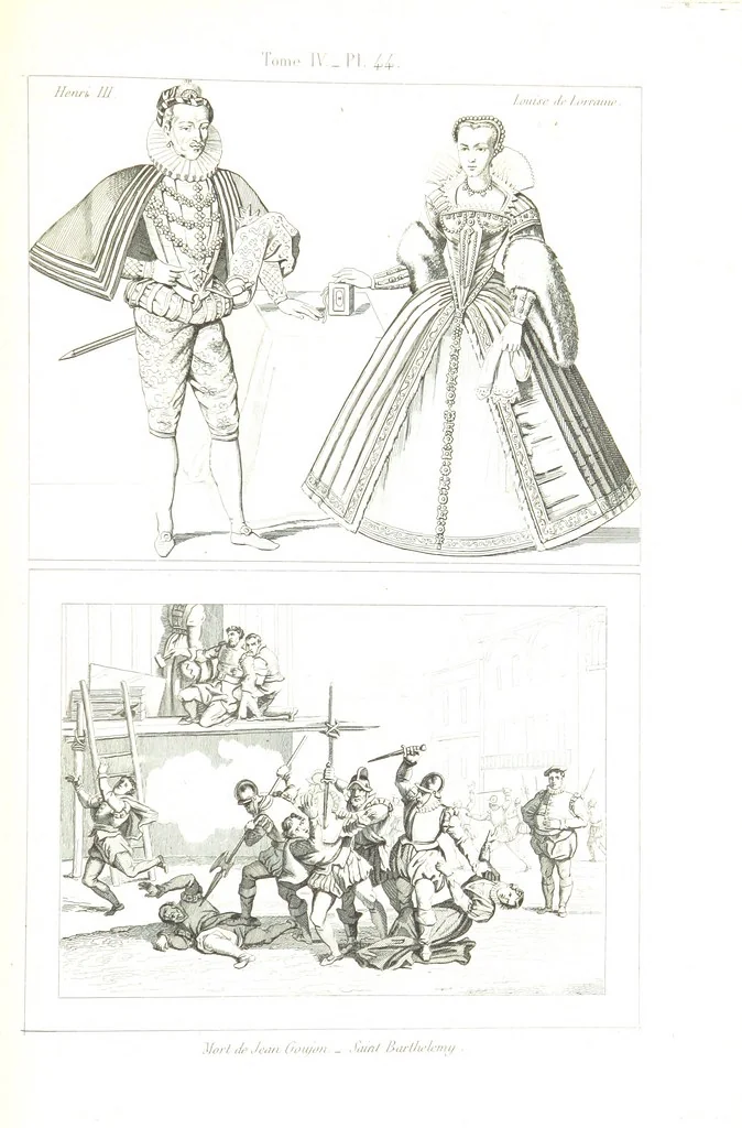 An illustration from France historique et monumentale. Histoire générale de la France, depuis les temps les plus reculés jusqu'à nos jours, illustrée et expliquée par les monuments de toutes les époques, etc, 1836, leaf 1383