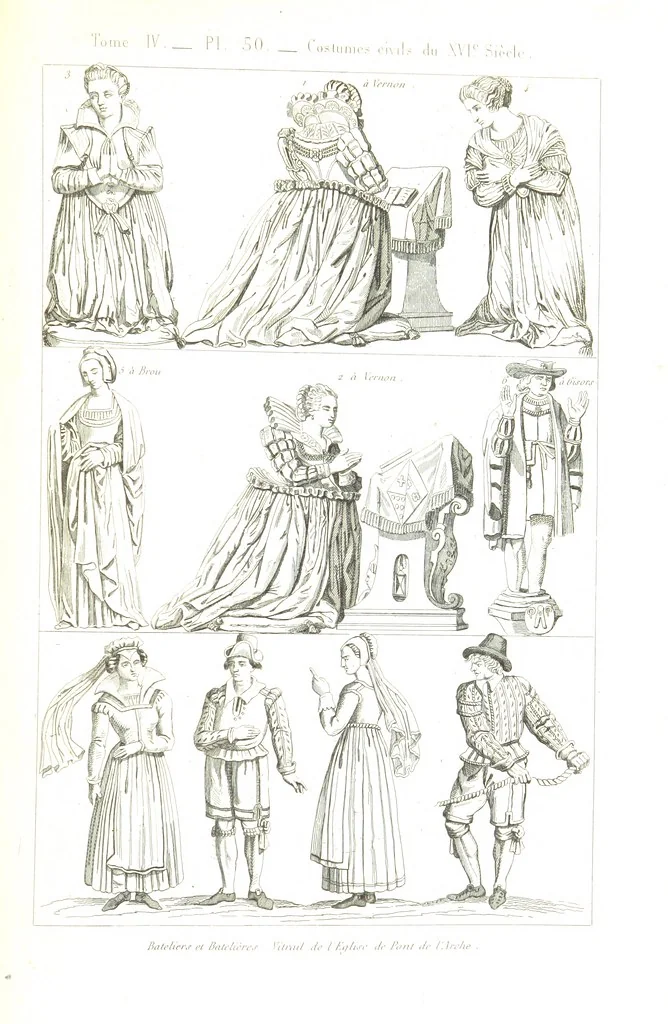 An illustration from France historique et monumentale. Histoire générale de la France, depuis les temps les plus reculés jusqu'à nos jours, illustrée et expliquée par les monuments de toutes les époques, etc, 1836, leaf 1395