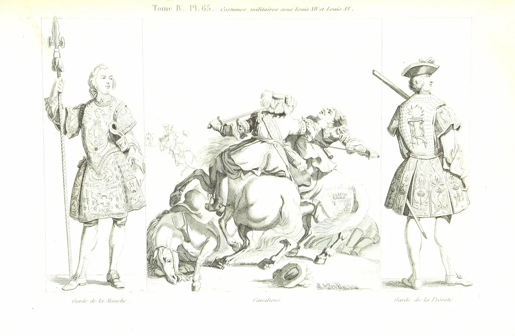 An illustration from France historique et monumentale. Histoire générale de la France, depuis les temps les plus reculés jusqu'à nos jours, illustrée et expliquée par les monuments de toutes les époques, etc, 1836, leaf 1423