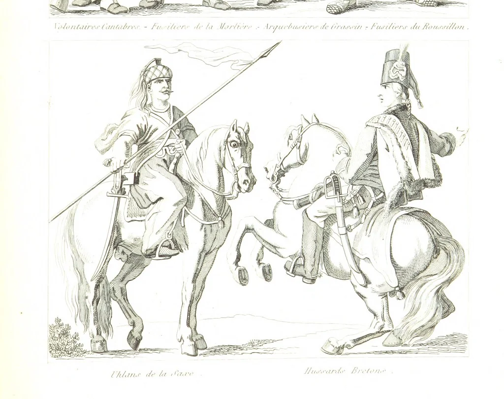 An illustration from France historique et monumentale. Histoire générale de la France, depuis les temps les plus reculés jusqu'à nos jours, illustrée et expliquée par les monuments de toutes les époques, etc, 1836, leaf 1425