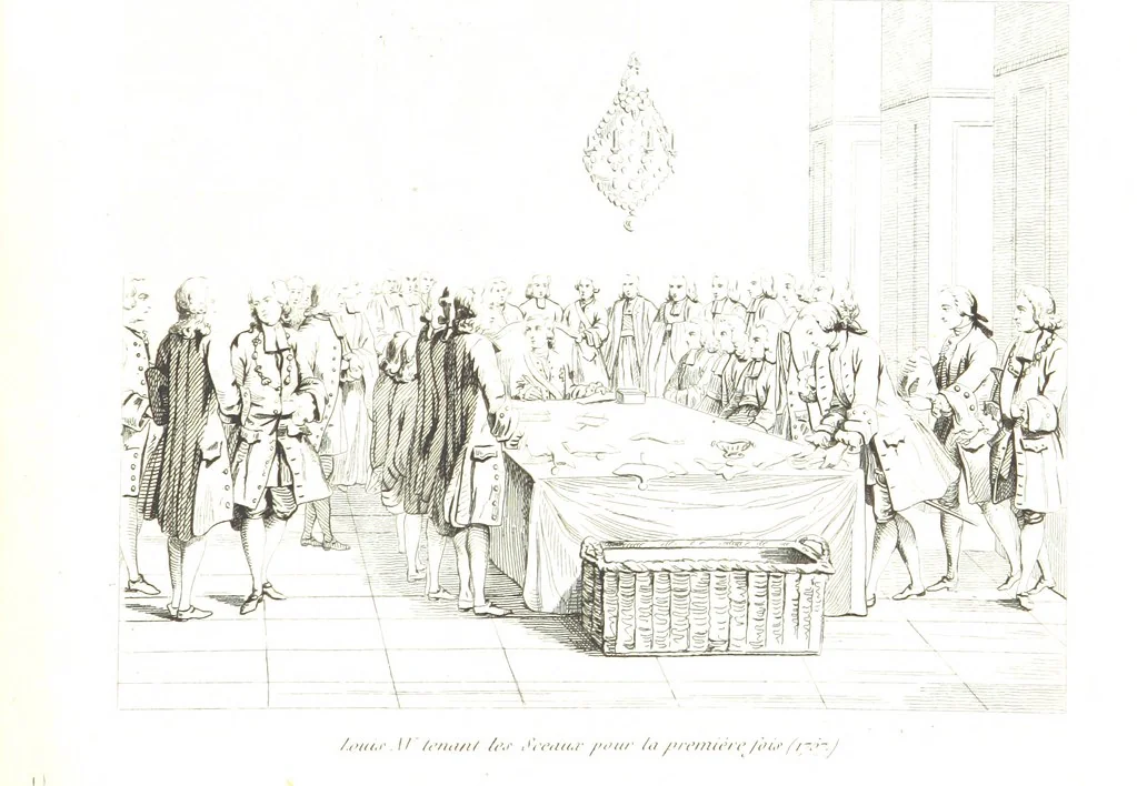 An illustration from France historique et monumentale. Histoire générale de la France, depuis les temps les plus reculés jusqu'à nos jours, illustrée et expliquée par les monuments de toutes les époques, etc, 1836, leaf 1429