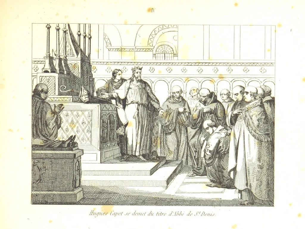 An illustration from France historique et monumentale. Histoire générale de la France, depuis les temps les plus reculés jusqu'à nos jours, illustrée et expliquée par les monuments de toutes les époques, etc, 1836, leaf 447