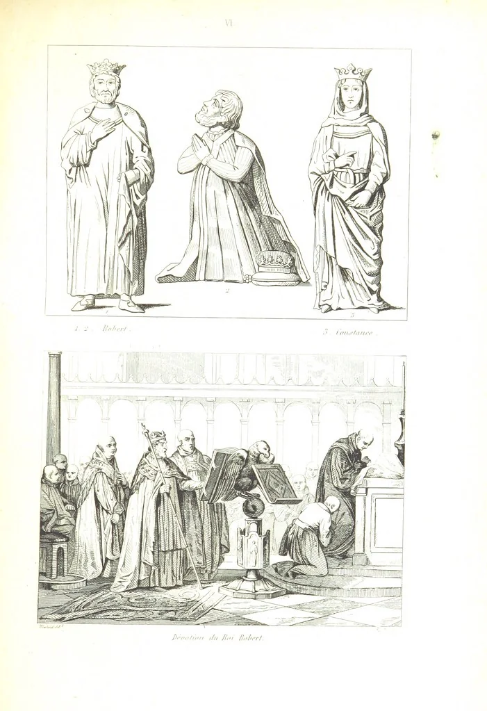 An illustration from France historique et monumentale. Histoire générale de la France, depuis les temps les plus reculés jusqu'à nos jours, illustrée et expliquée par les monuments de toutes les époques, etc, 1836, leaf 451