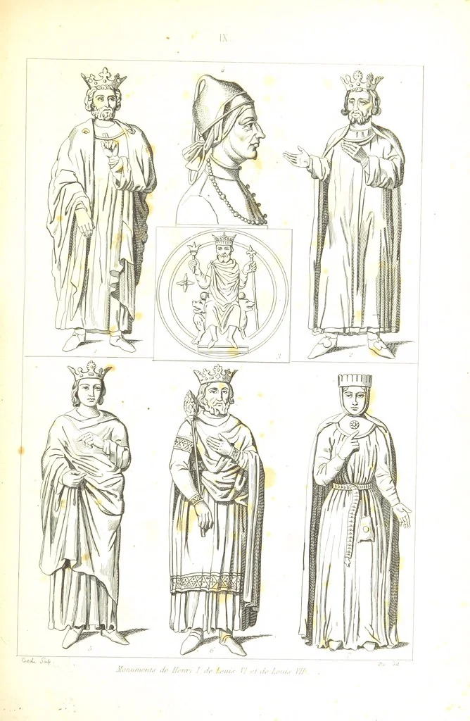 An illustration from France historique et monumentale. Histoire générale de la France, depuis les temps les plus reculés jusqu'à nos jours, illustrée et expliquée par les monuments de toutes les époques, etc, 1836, leaf 457
