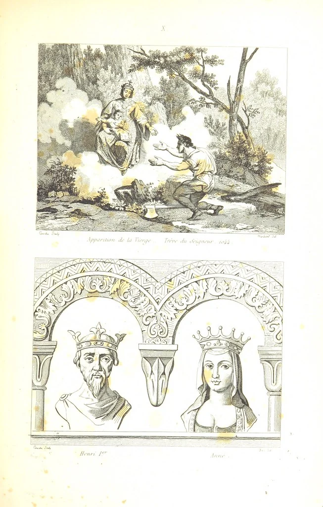 An illustration from France historique et monumentale. Histoire générale de la France, depuis les temps les plus reculés jusqu'à nos jours, illustrée et expliquée par les monuments de toutes les époques, etc, 1836, leaf 459