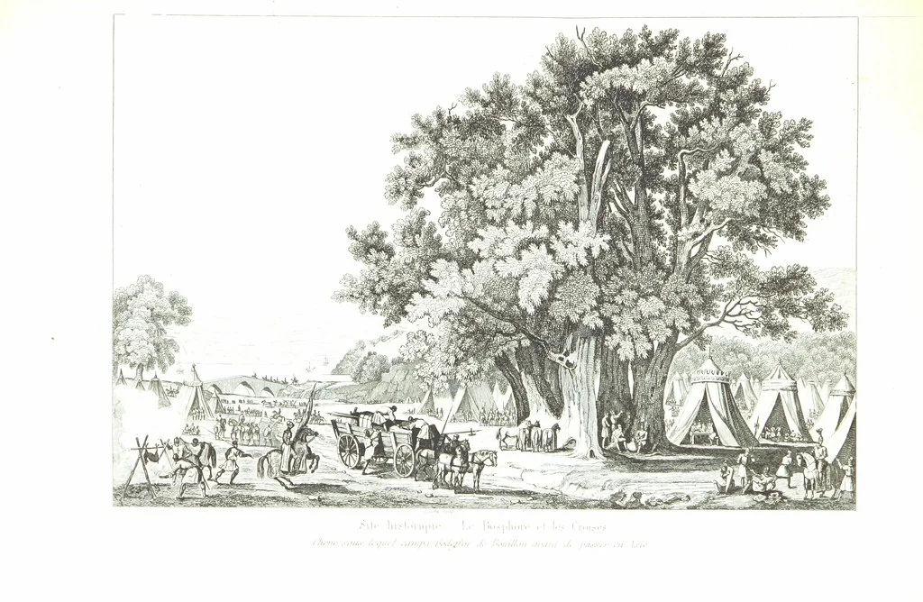 An illustration from France historique et monumentale. Histoire générale de la France, depuis les temps les plus reculés jusqu'à nos jours, illustrée et expliquée par les monuments de toutes les époques, etc, 1836, leaf 483