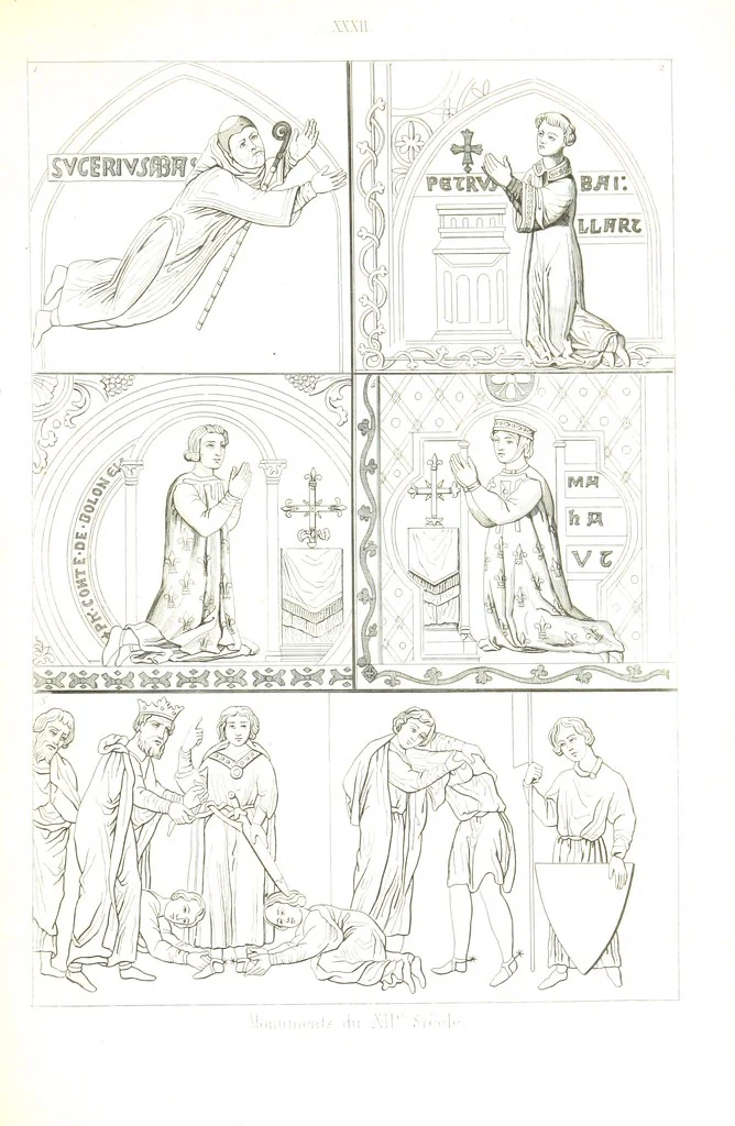 An illustration from France historique et monumentale. Histoire générale de la France, depuis les temps les plus reculés jusqu'à nos jours, illustrée et expliquée par les monuments de toutes les époques, etc, 1836, leaf 491