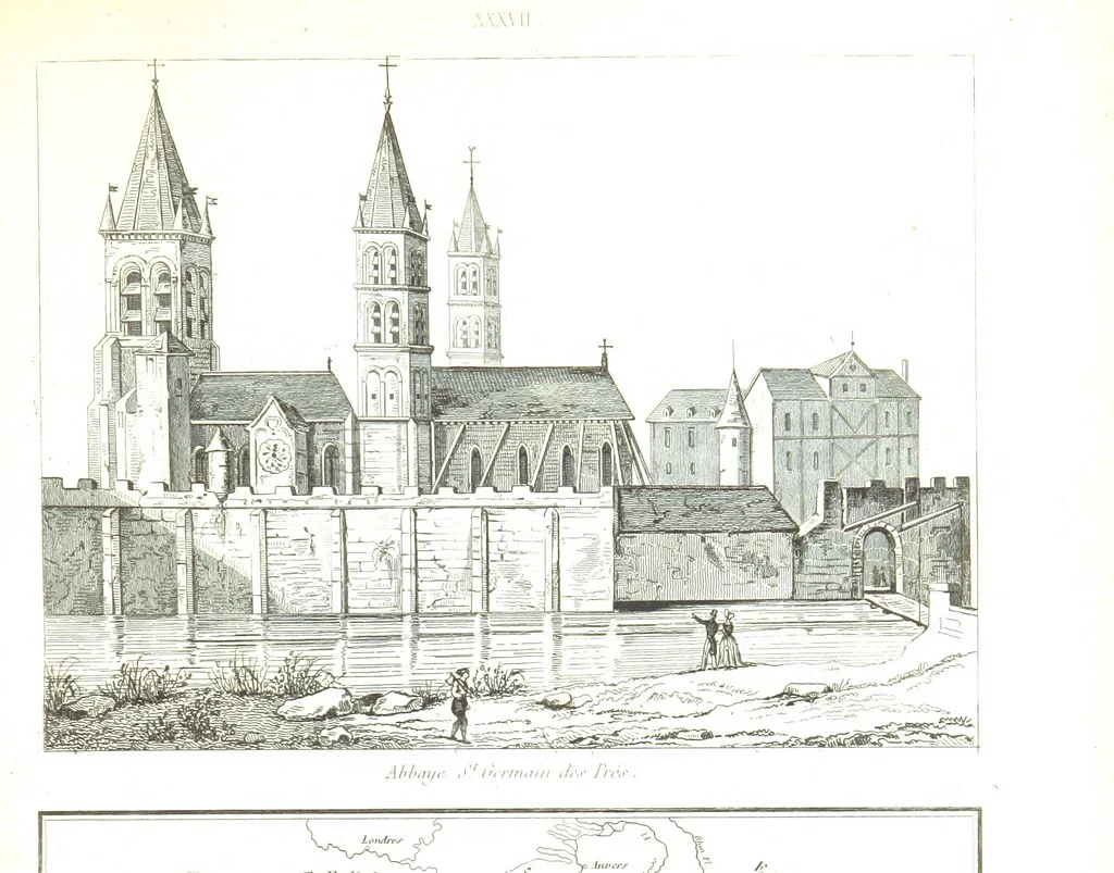 An illustration from France historique et monumentale. Histoire générale de la France, depuis les temps les plus reculés jusqu'à nos jours, illustrée et expliquée par les monuments de toutes les époques, etc, 1836, leaf 501