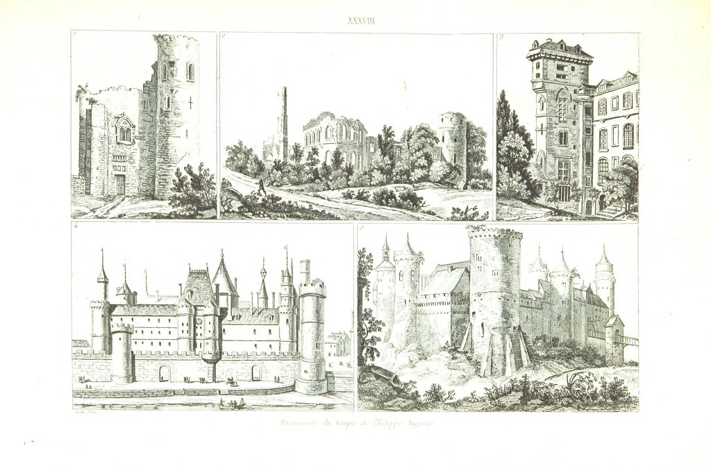 An illustration from France historique et monumentale. Histoire générale de la France, depuis les temps les plus reculés jusqu'à nos jours, illustrée et expliquée par les monuments de toutes les époques, etc, 1836, leaf 503