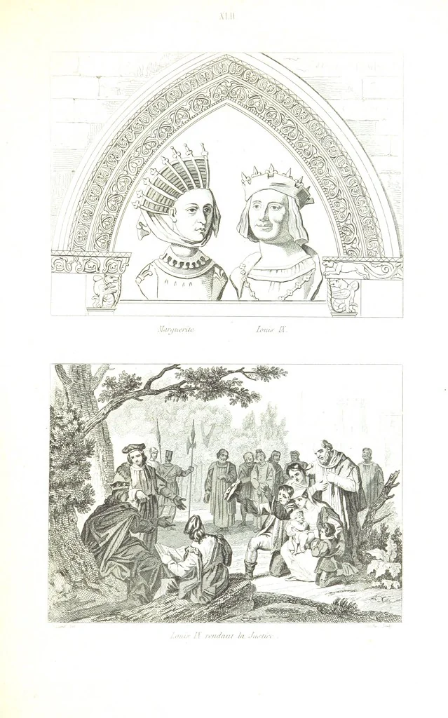 An illustration from France historique et monumentale. Histoire générale de la France, depuis les temps les plus reculés jusqu'à nos jours, illustrée et expliquée par les monuments de toutes les époques, etc, 1836, leaf 511