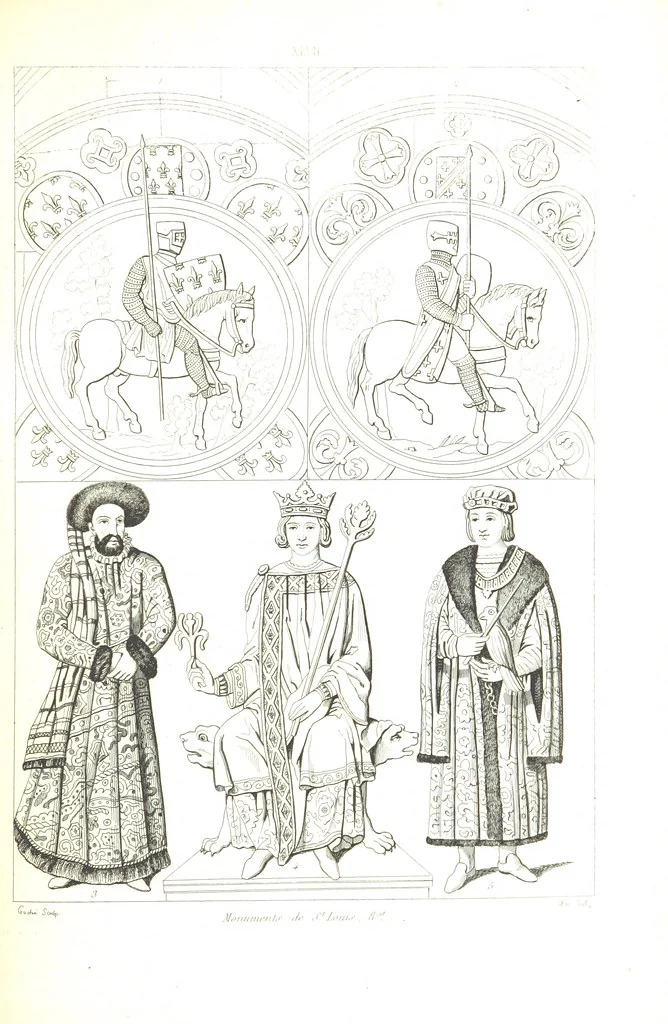 An illustration from France historique et monumentale. Histoire générale de la France, depuis les temps les plus reculés jusqu'à nos jours, illustrée et expliquée par les monuments de toutes les époques, etc, 1836, leaf 521