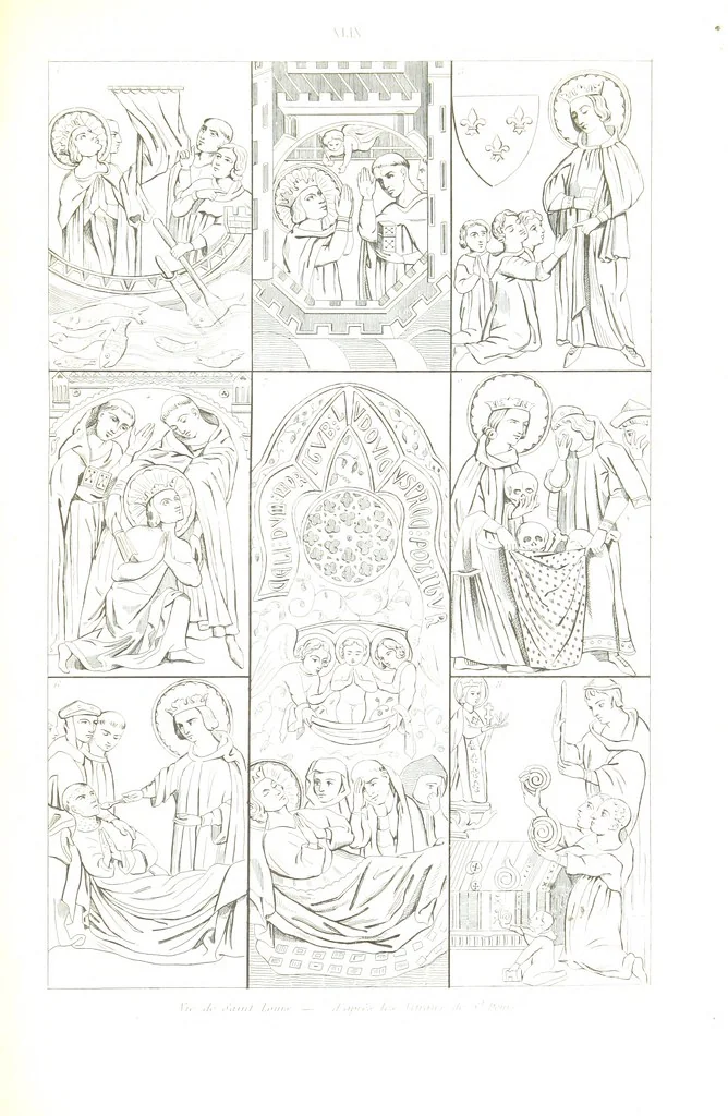 An illustration from France historique et monumentale. Histoire générale de la France, depuis les temps les plus reculés jusqu'à nos jours, illustrée et expliquée par les monuments de toutes les époques, etc, 1836, leaf 525