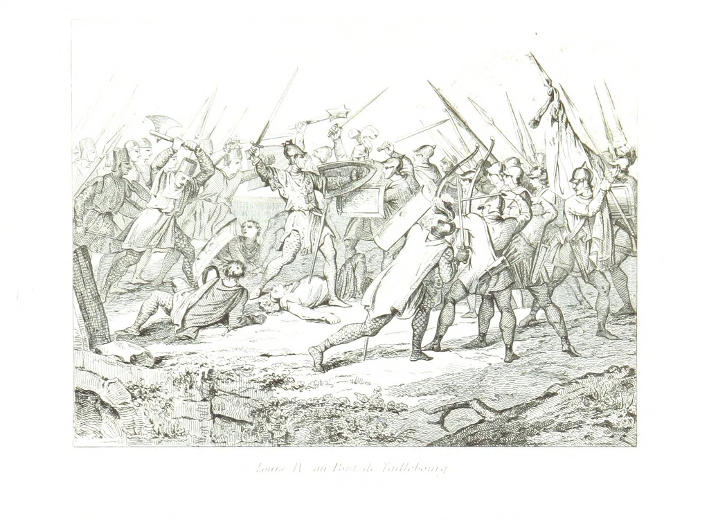 An illustration from France historique et monumentale. Histoire générale de la France, depuis les temps les plus reculés jusqu'à nos jours, illustrée et expliquée par les monuments de toutes les époques, etc, 1836, leaf 527