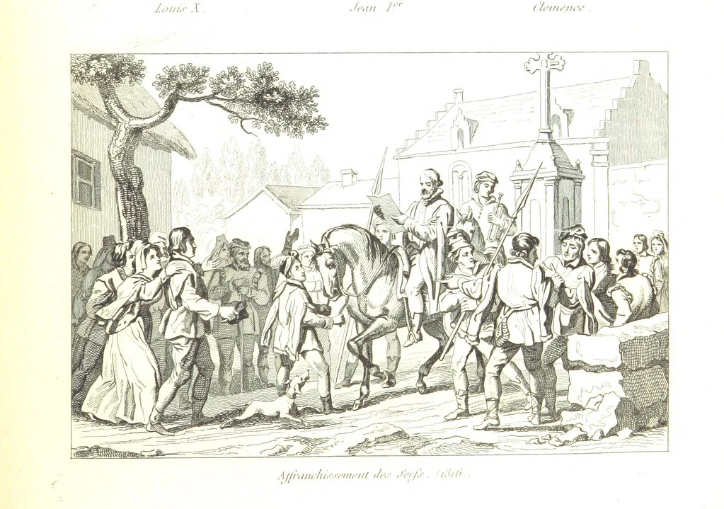An illustration from France historique et monumentale. Histoire générale de la France, depuis les temps les plus reculés jusqu'à nos jours, illustrée et expliquée par les monuments de toutes les époques, etc, 1836, leaf 547
