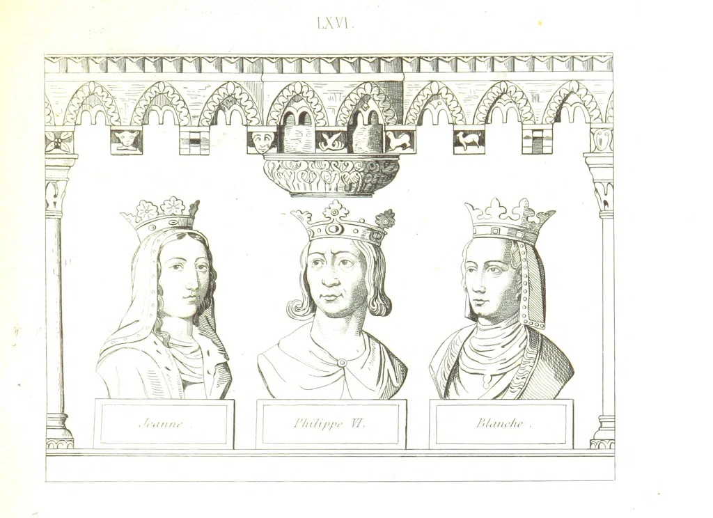 An illustration from France historique et monumentale. Histoire générale de la France, depuis les temps les plus reculés jusqu'à nos jours, illustrée et expliquée par les monuments de toutes les époques, etc, 1836, leaf 563
