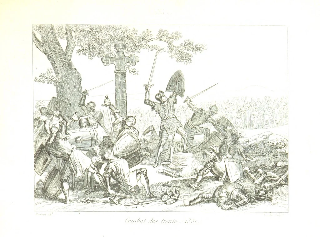 An illustration from France historique et monumentale. Histoire générale de la France, depuis les temps les plus reculés jusqu'à nos jours, illustrée et expliquée par les monuments de toutes les époques, etc, 1836, leaf 569