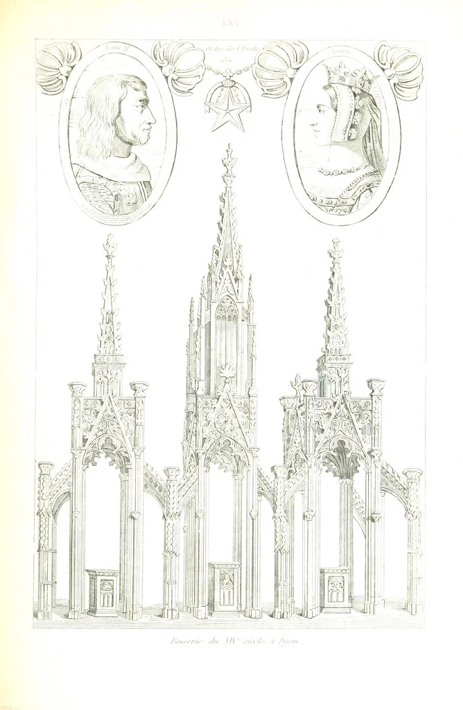 An illustration from France historique et monumentale. Histoire générale de la France, depuis les temps les plus reculés jusqu'à nos jours, illustrée et expliquée par les monuments de toutes les époques, etc, 1836, leaf 571