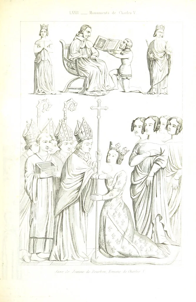 An illustration from France historique et monumentale. Histoire générale de la France, depuis les temps les plus reculés jusqu'à nos jours, illustrée et expliquée par les monuments de toutes les époques, etc, 1836, leaf 575