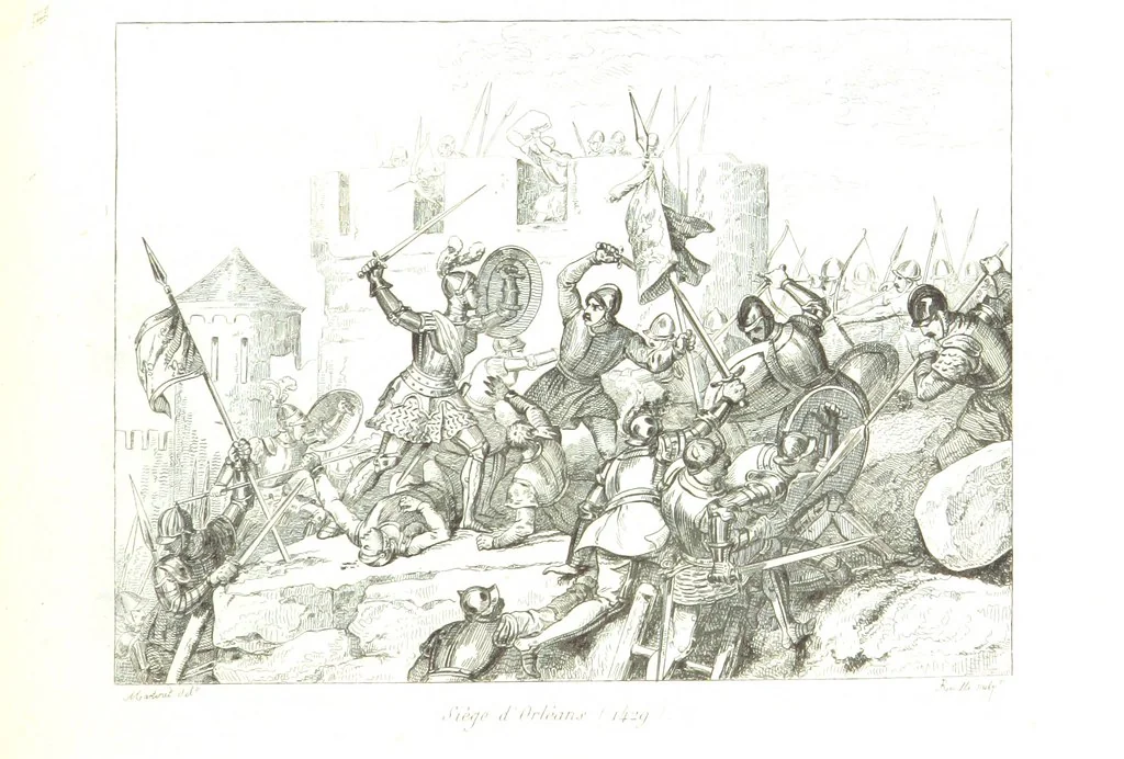 An illustration from France historique et monumentale. Histoire générale de la France, depuis les temps les plus reculés jusqu'à nos jours, illustrée et expliquée par les monuments de toutes les époques, etc, 1836, leaf 591