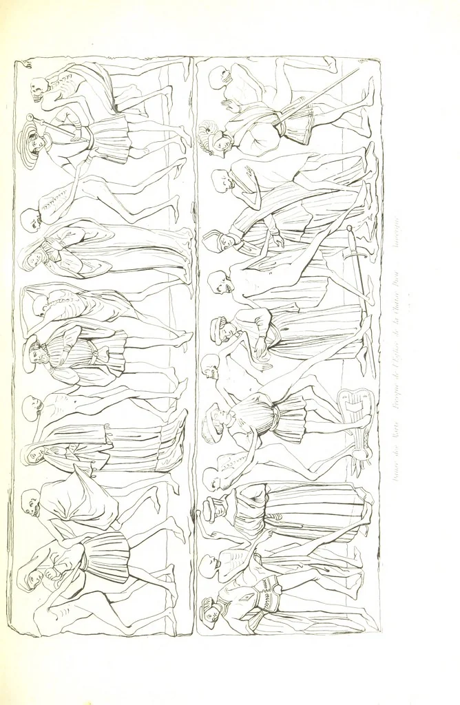 An illustration from France historique et monumentale. Histoire générale de la France, depuis les temps les plus reculés jusqu'à nos jours, illustrée et expliquée par les monuments de toutes les époques, etc, 1836, leaf 605
