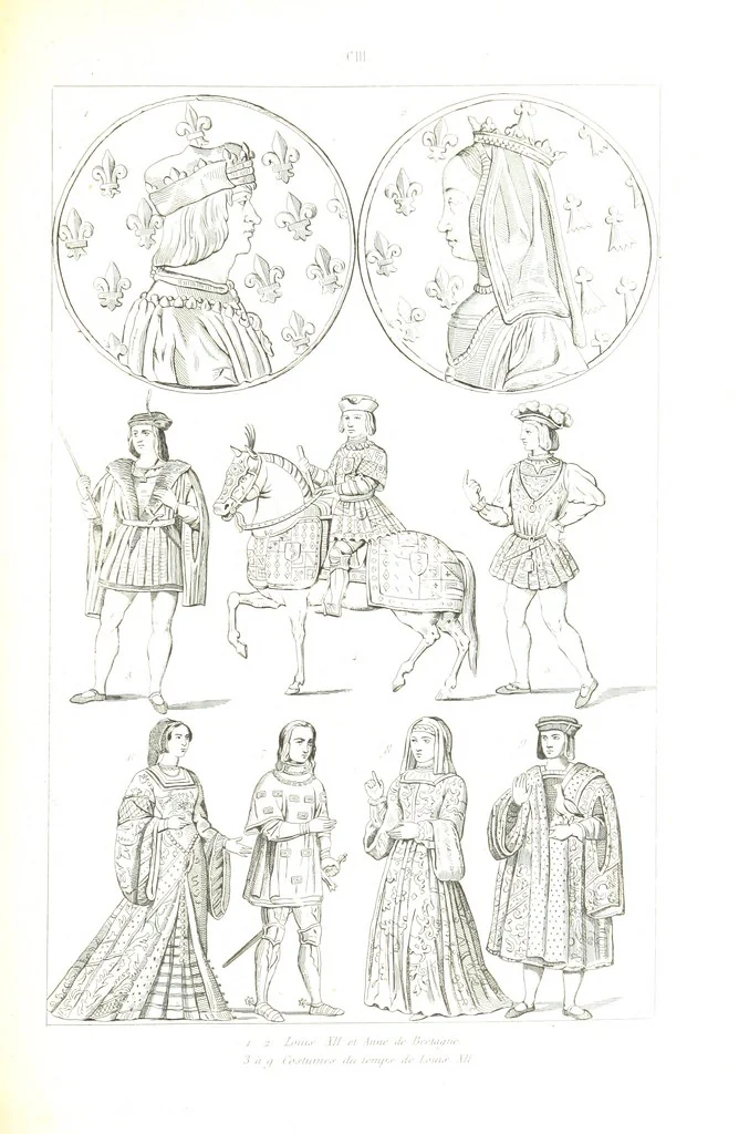 An illustration from France historique et monumentale. Histoire générale de la France, depuis les temps les plus reculés jusqu'à nos jours, illustrée et expliquée par les monuments de toutes les époques, etc, 1836, leaf 633