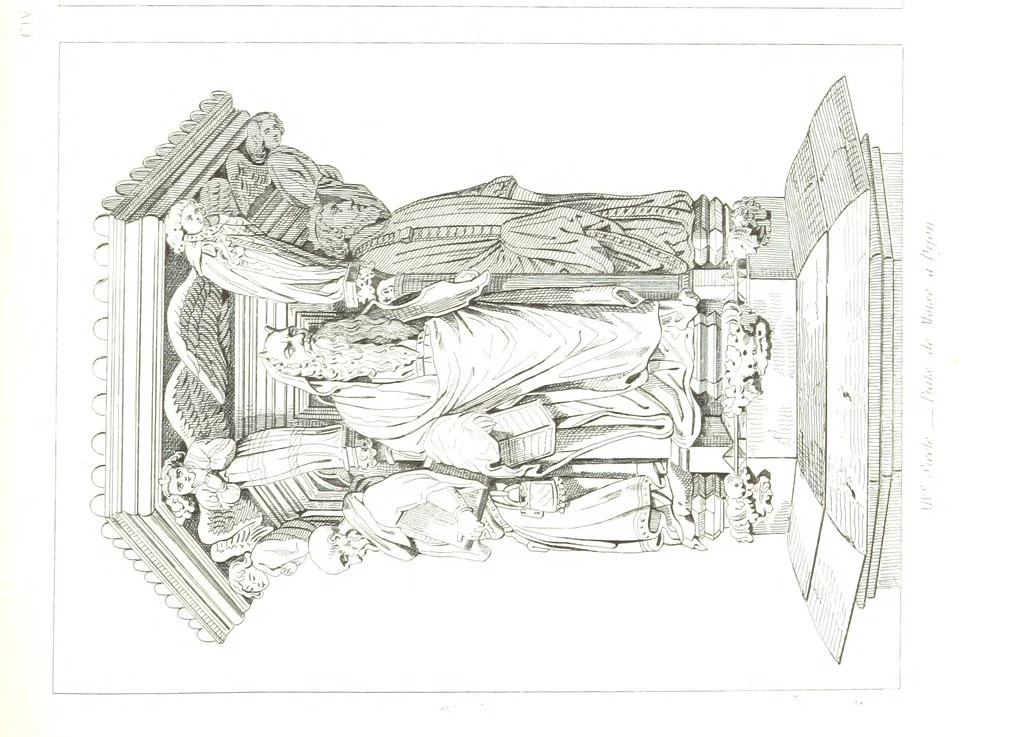 An illustration from France historique et monumentale. Histoire générale de la France, depuis les temps les plus reculés jusqu'à nos jours, illustrée et expliquée par les monuments de toutes les époques, etc, 1836, leaf 635