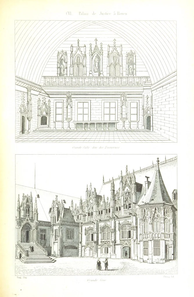 An illustration from France historique et monumentale. Histoire générale de la France, depuis les temps les plus reculés jusqu'à nos jours, illustrée et expliquée par les monuments de toutes les époques, etc, 1836, leaf 639