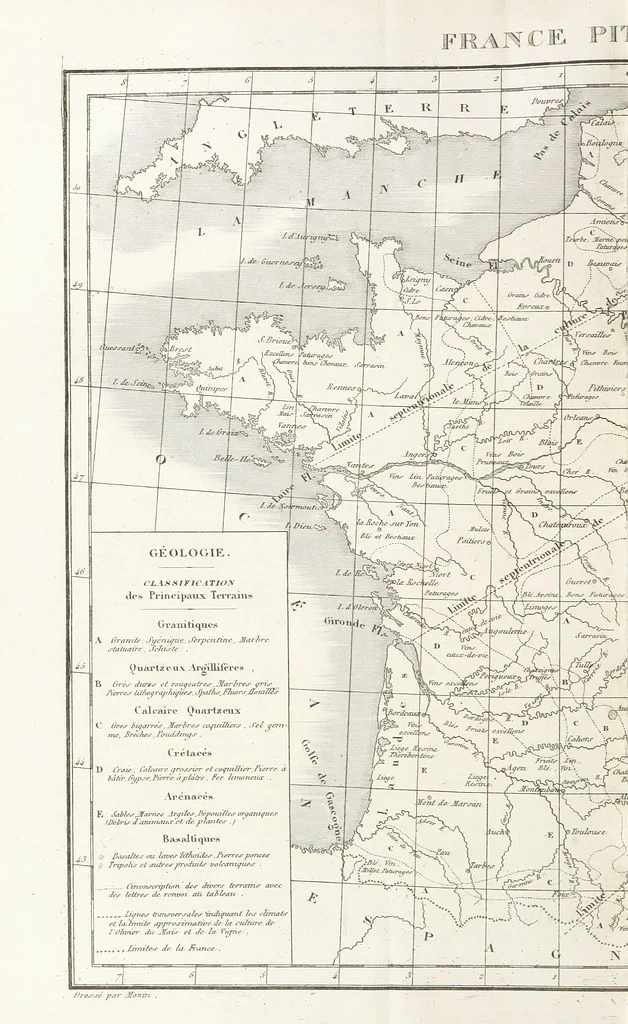 An illustration from France pittoresque, ou description ... des départements et colonies de la France ... pur A. H, 1838, leaf 342