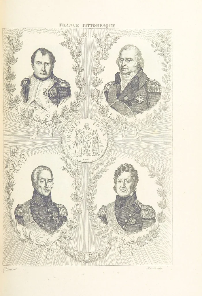 An illustration from France pittoresque, ou description ... des départements et colonies de la France ... pur A. H, 1838, leaf 355