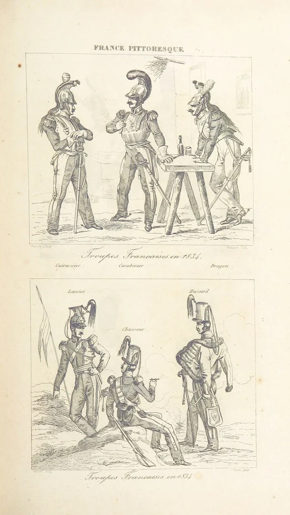 An illustration from France pittoresque, ou description ... des départements et colonies de la France ... pur A. H, 1838, leaf 369