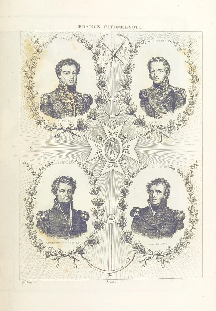 An illustration from France pittoresque, ou description ... des départements et colonies de la France ... pur A. H, 1838, leaf 383