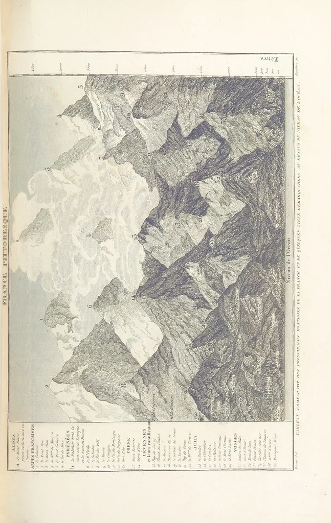 An illustration from France pittoresque, ou description ... des départements et colonies de la France ... pur A. H, 1838, leaf 385