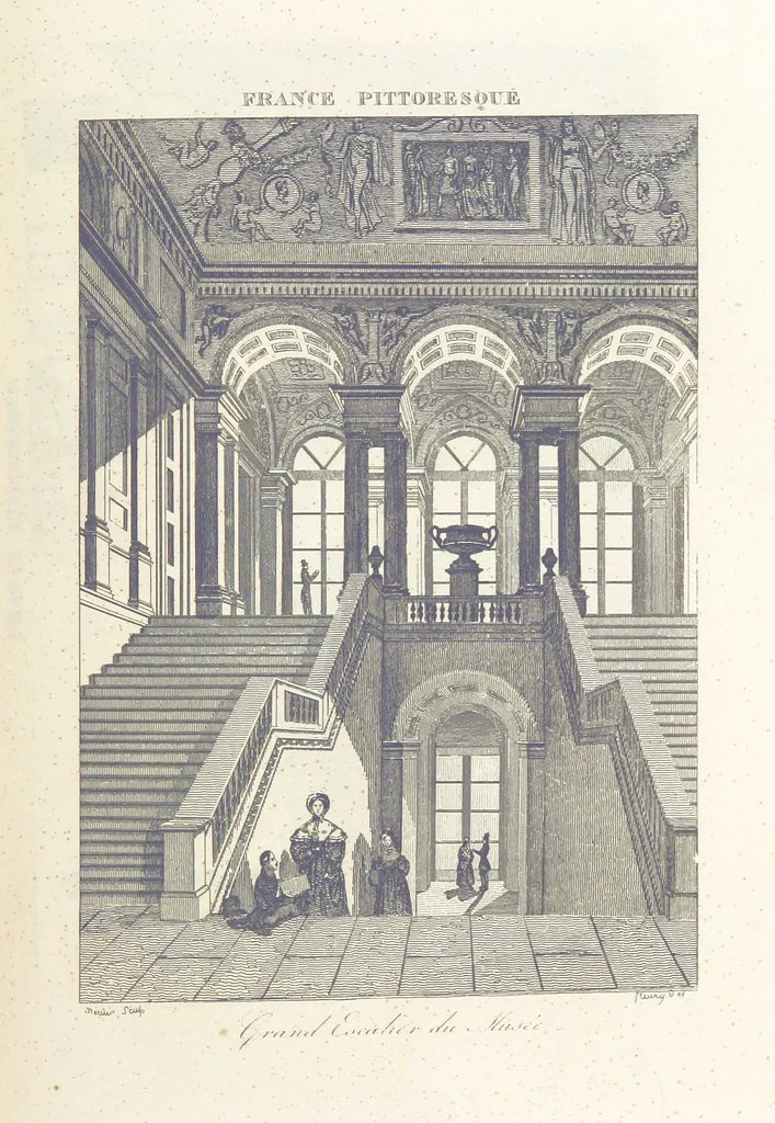 An illustration from France pittoresque, ou description ... des départements et colonies de la France ... pur A. H, 1838, leaf 393