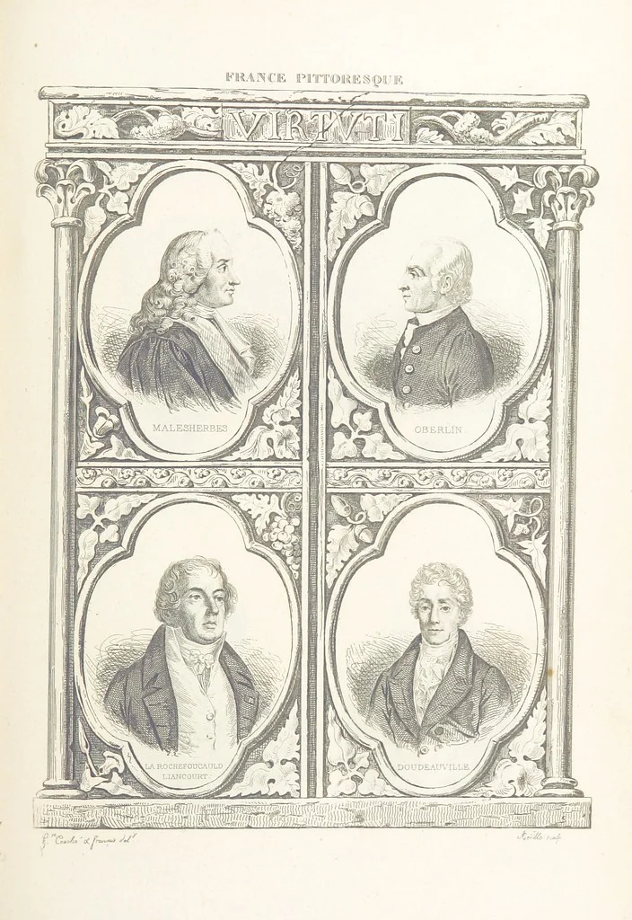 An illustration from France pittoresque, ou description ... des départements et colonies de la France ... pur A. H, 1838, leaf 405