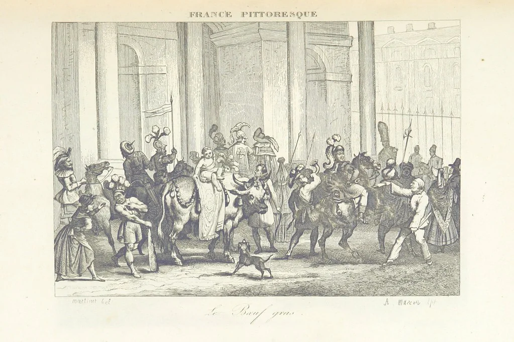 An illustration from France pittoresque, ou description ... des départements et colonies de la France ... pur A. H, 1838, leaf 415