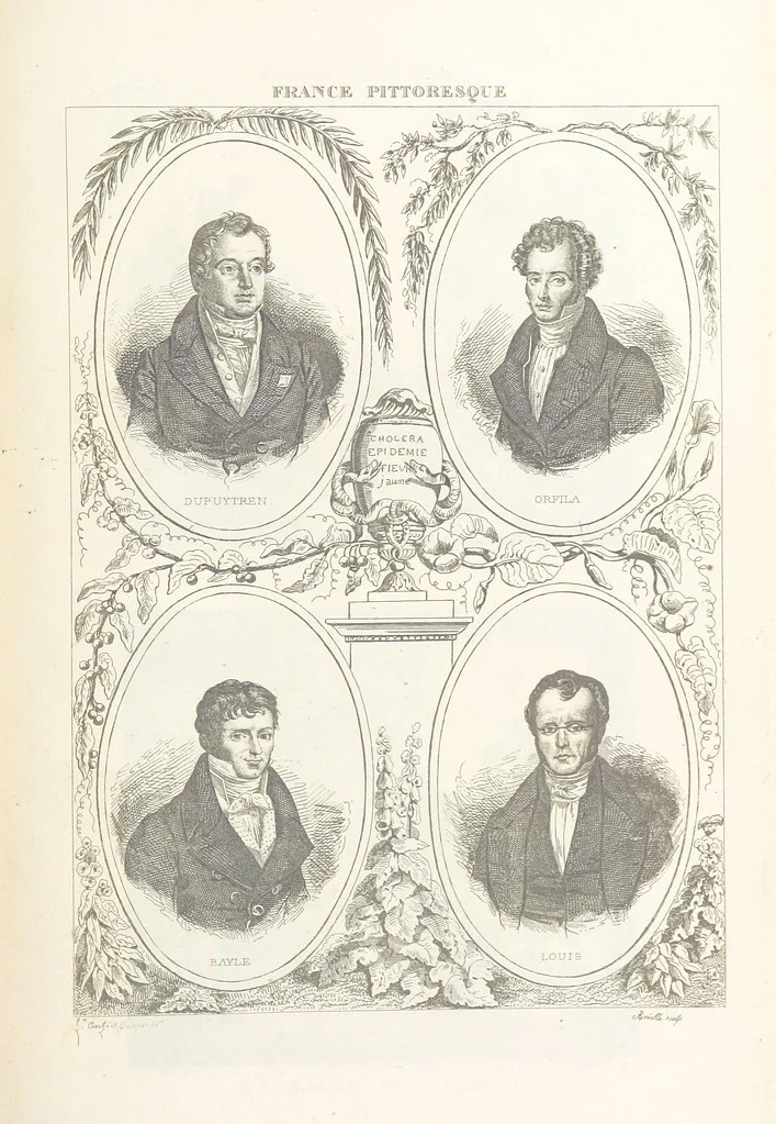 An illustration from France pittoresque, ou description ... des départements et colonies de la France ... pur A. H, 1838, leaf 433