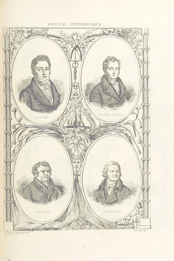 An illustration from France pittoresque, ou description ... des départements et colonies de la France ... pur A. H, 1838, leaf 439
