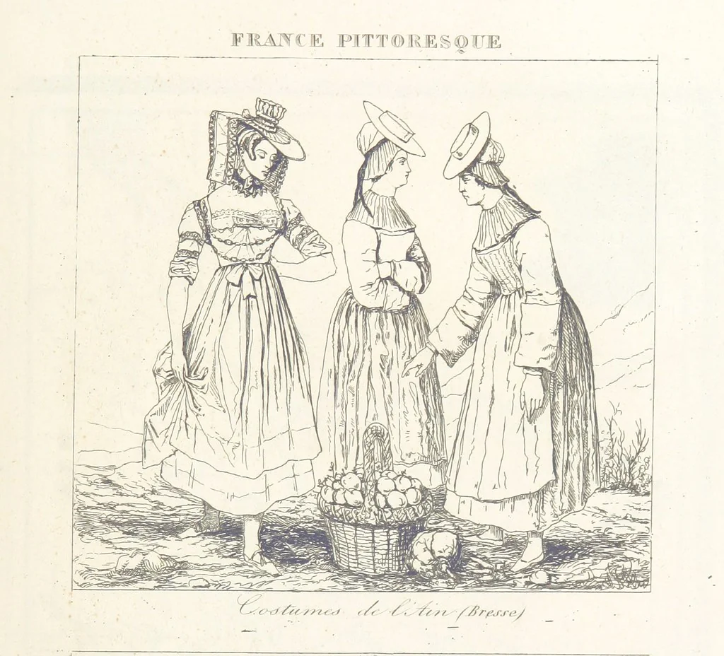 An illustration from France pittoresque, ou description ... des départements et colonies de la France ... pur A. H, 1838, leaf 453