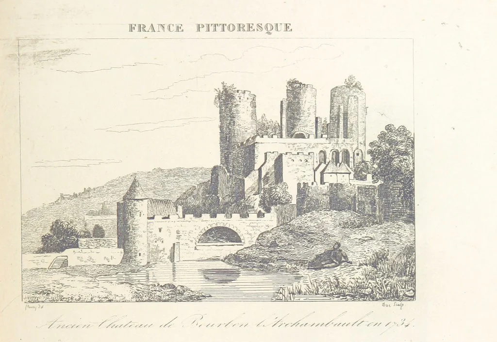 An illustration from France pittoresque, ou description ... des départements et colonies de la France ... pur A. H, 1838, leaf 469
