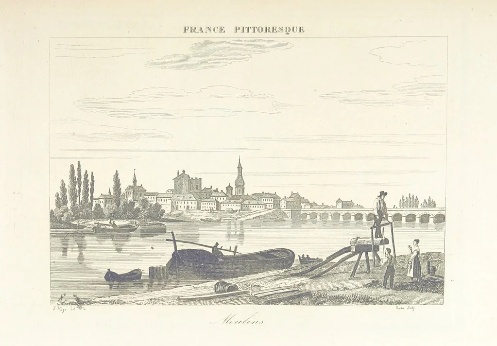 An illustration from France pittoresque, ou description ... des départements et colonies de la France ... pur A. H, 1838, leaf 471