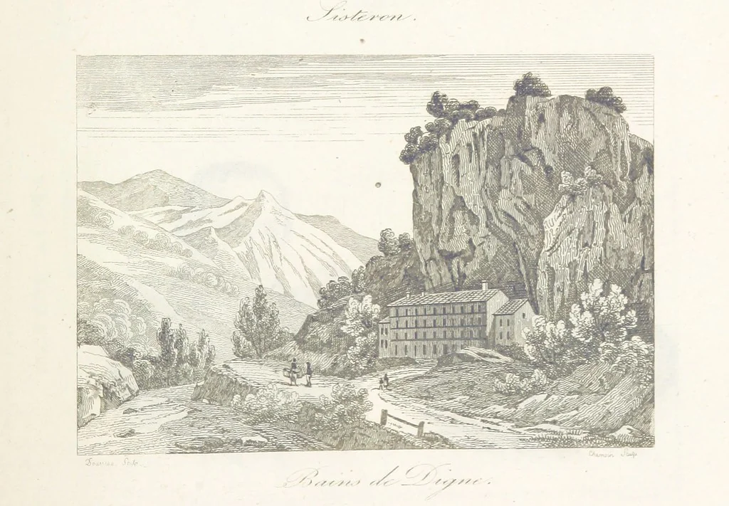An illustration from France pittoresque, ou description ... des départements et colonies de la France ... pur A. H, 1838, leaf 477