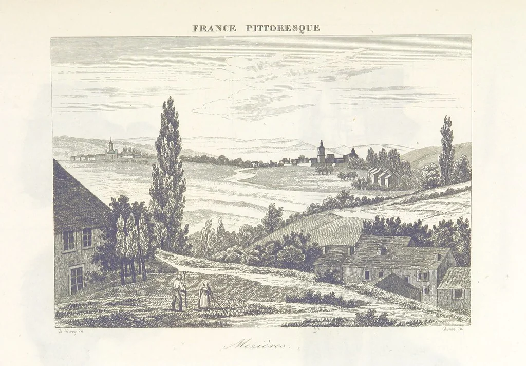An illustration from France pittoresque, ou description ... des départements et colonies de la France ... pur A. H, 1838, leaf 501
